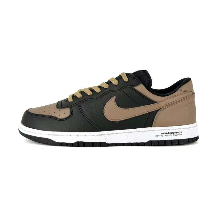 Nike Nike Big Low Lux Desert Mocha Abrasion Resistant Slip Resistant Low top Skateboard Shoes Men's Black Brown