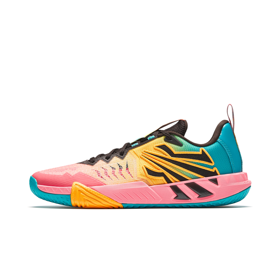 Anta KAI TEAM 2 Low top Basketball Shoes Men's Pink Orange Blue