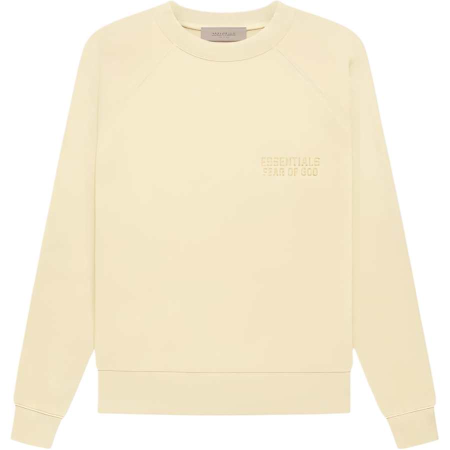 Fear Of God Essentials Sweatshirt Unisex Canary Yellow