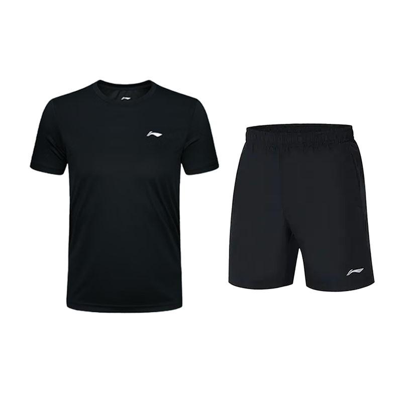 Li-Ning Li Ning Casual Sportswear Men's Crew Neck Moderate