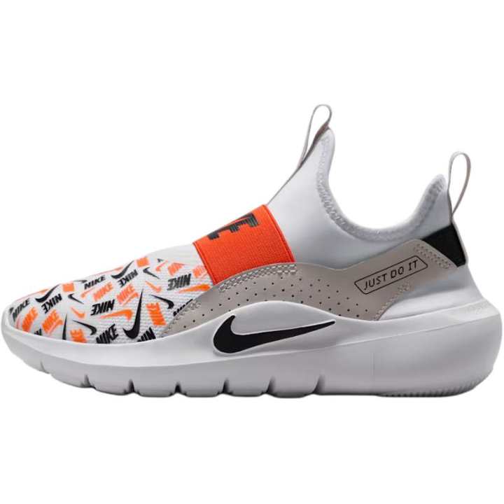 Nike Nike Flex Runner 4 Low top Running Shoes White Orange Black Unisex