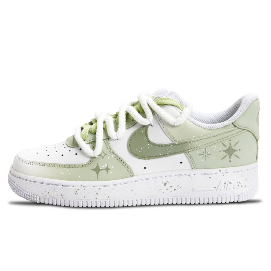 Nike Nike Air Force 1 Skateboard Shoes Unisex Low Top White/Green