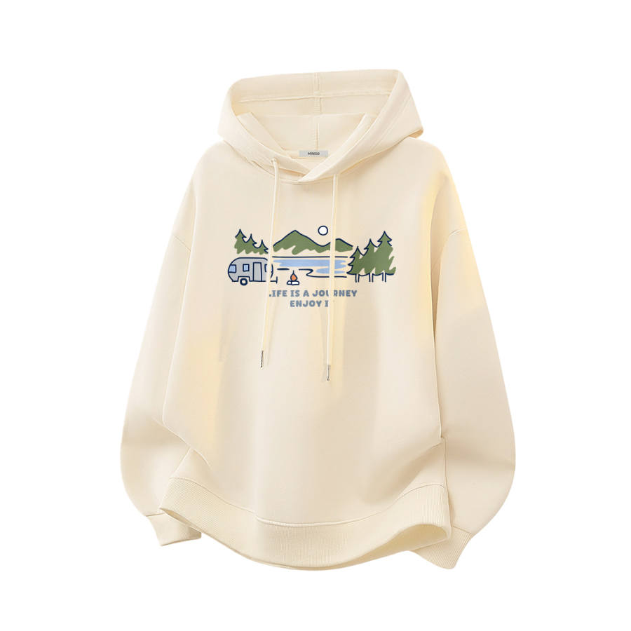 MINISO Sweatshirts Women's Hooded Moderate Heavyweight