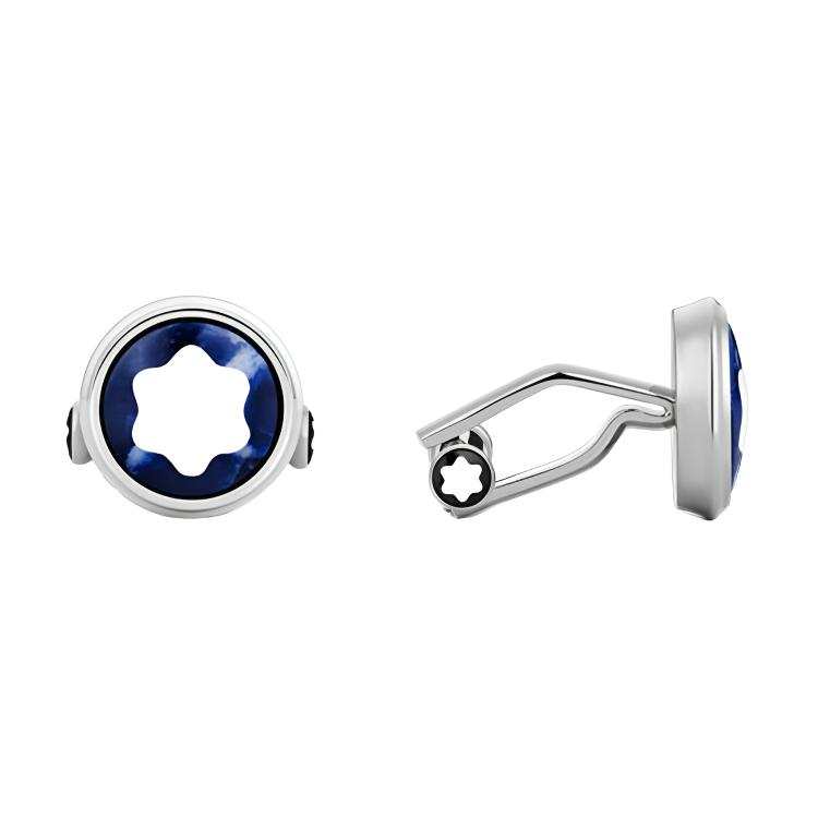 MONTBLANC MONTBLANC Stainless Steel Cufflinks Men's Silver