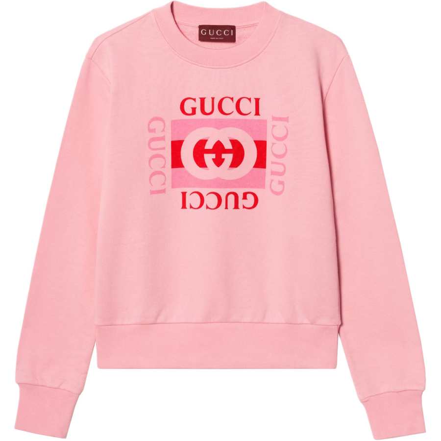 GUCCI FW24 Sweatshirt Women's Pink