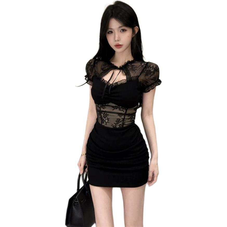 VENICEW Short Sleeved Dress Women's
