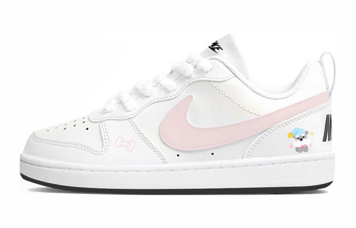 Nike Nike Court Borough 2 Low top Skateboard Shoes Pink Unisex