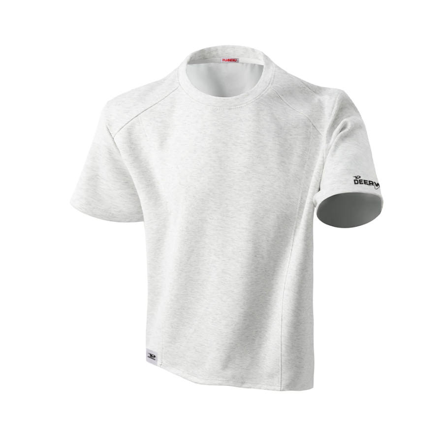 DEERWAY T Shirts Unisex Crew Neck Moderate Heavyweight