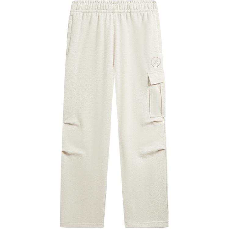 Li-Ning Li Ning Casual Pants Men's Heather Gray Tile Gray Moderate