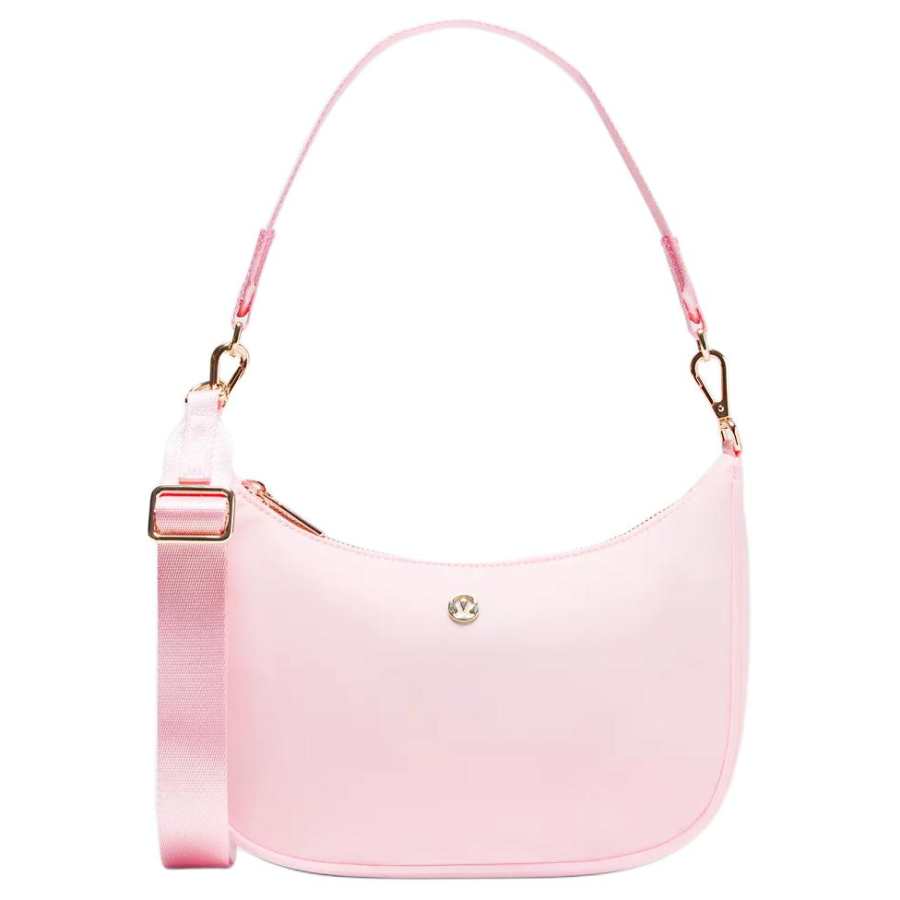 Lululemon City Essentials Nylon Shoulder Bag Women's Pink