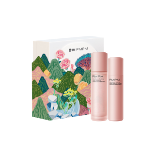 PMPM Chiba Rose Pink Shield Sensitive Skin Soothing Stabilizing Hydrating Repairing Hydrating Water Milk Sleeve
