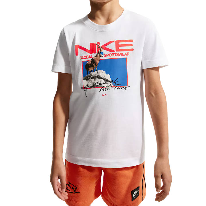 Nike Nike Kids T Shirts Crew Neck Moderate