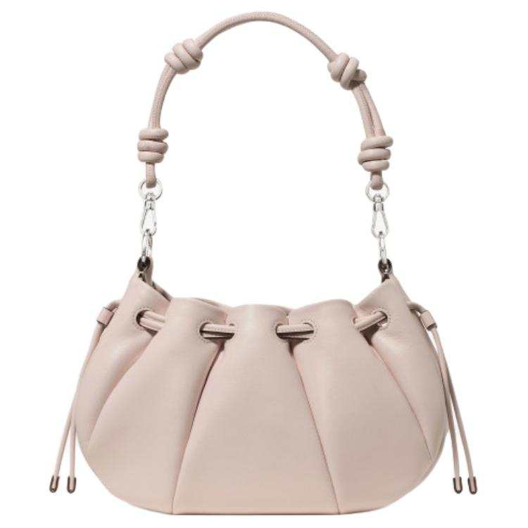Kate Spade Cow Leather Dumpling Bag Handbag, Shoulder Bag Small Women's Candy Pink