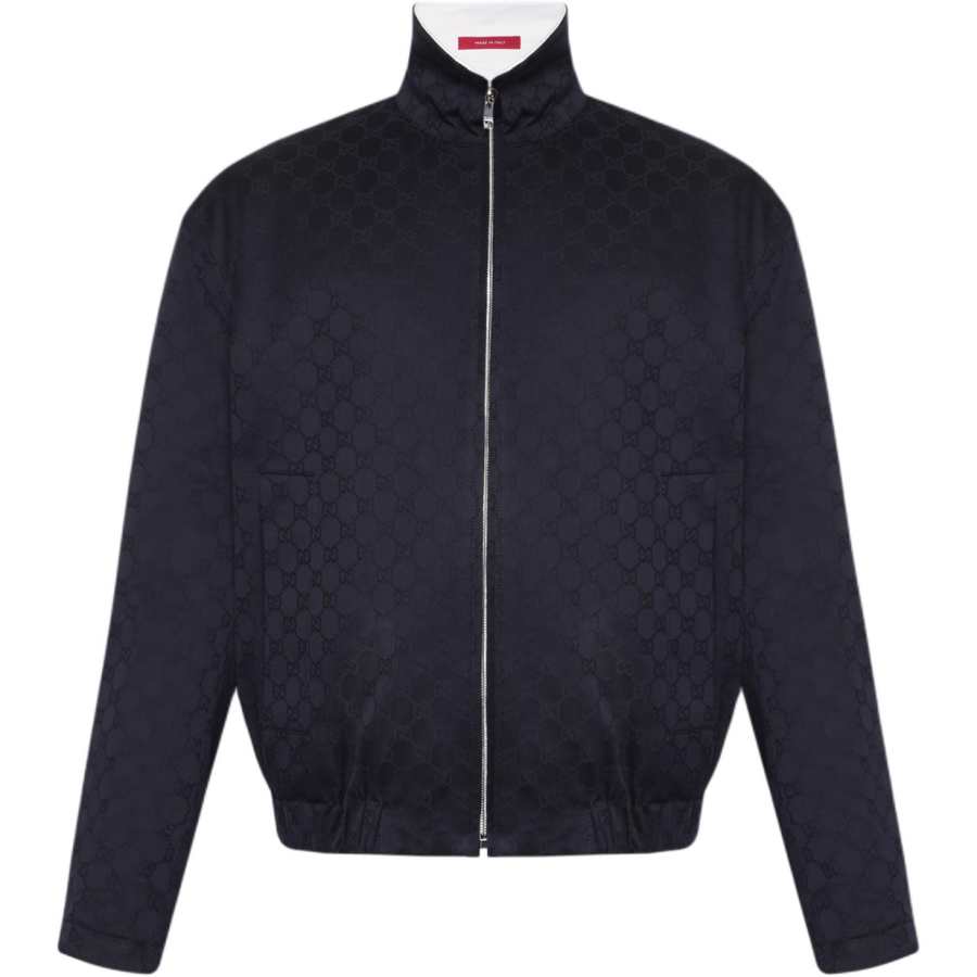 Gucci Reversible cotton gabardine zip jacket