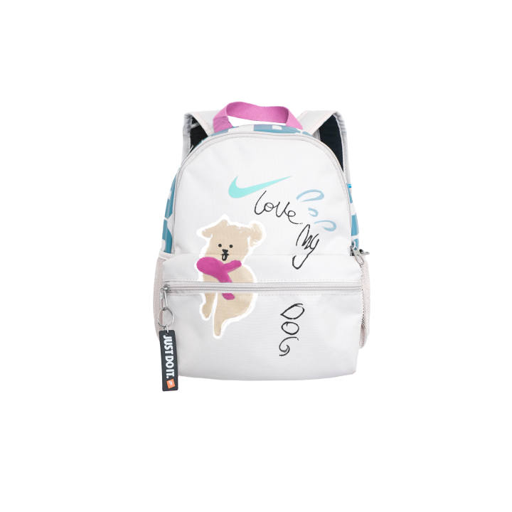 Nike Nike Fabric Backpack Regular Women's Gray White