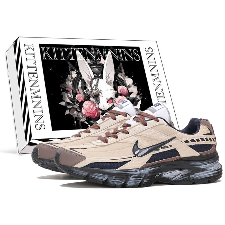 Nike Nike Initiator Cushioning Breathable Support Low top Running Shoes Men's Beige Brown