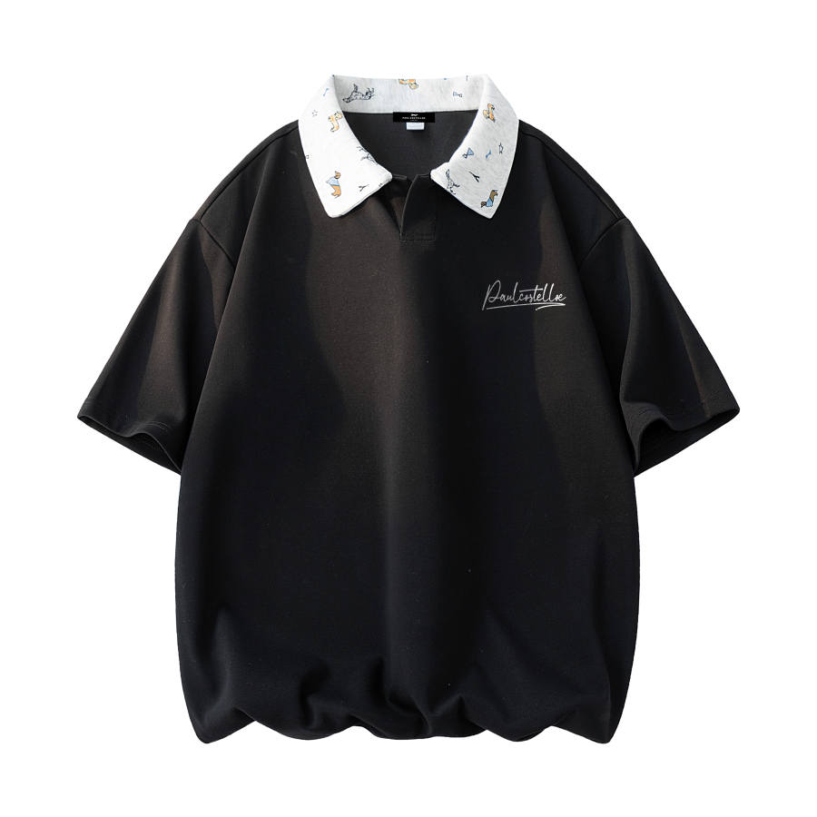 PAUL COSTELLOE T Shirts Unisex Polo Collar Moderate