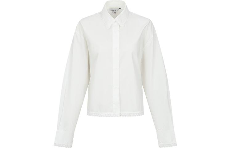 URBAN REVIVO Shirts Women's White Lapel