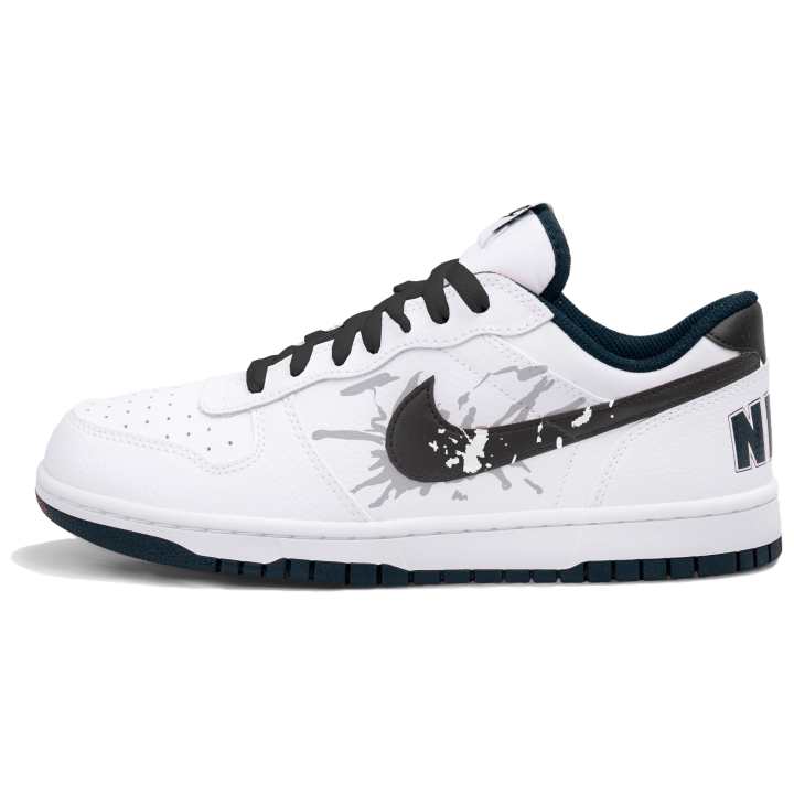 Nike Nike Big Low top Skateboard Shoes Unisex White Black