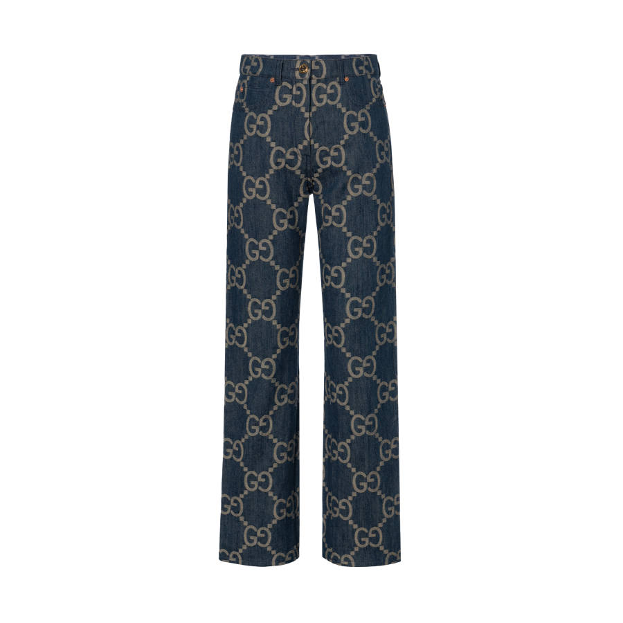 GUCCI Jumbo Gg denim trousers