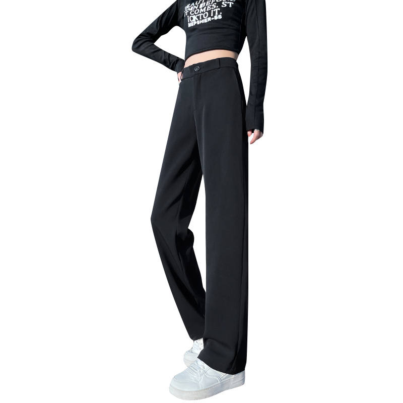 MIIOW Suit Pants Women's Moderate Wide Leg Pants