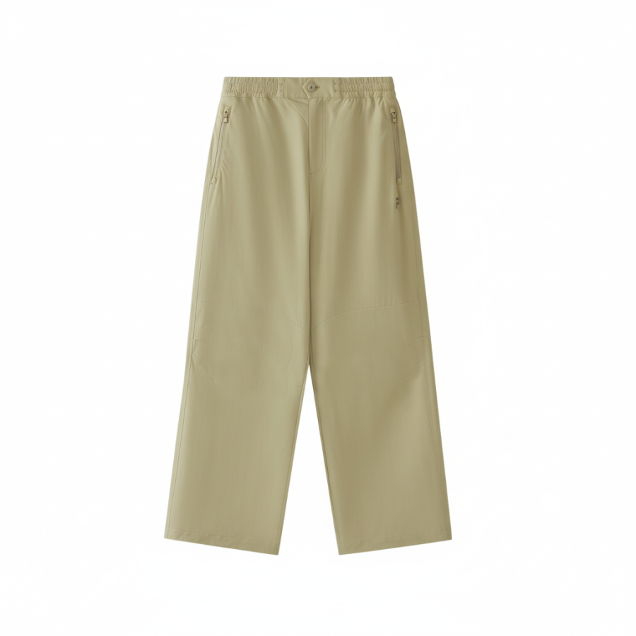 FILA FUSION Casual Pants Men's Blue Khaki