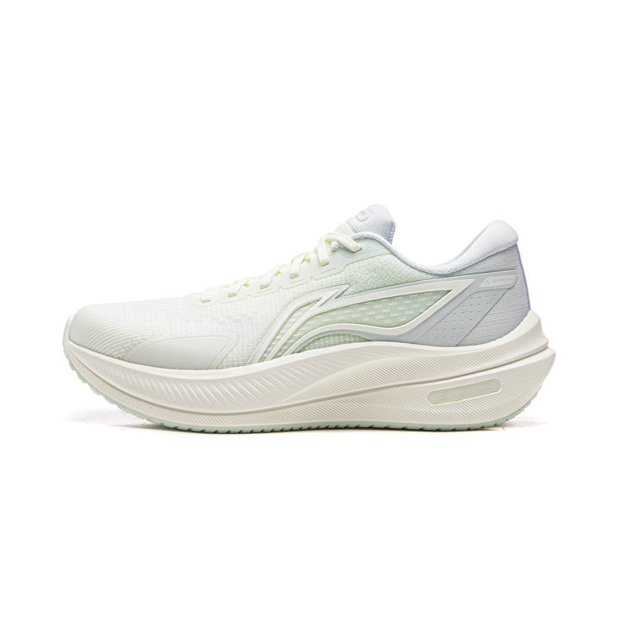 Li-Ning Li Ning Yueying 5 Cushioning Abrasion Resistant Low top Running Shoes Women's White Blue
