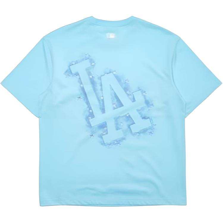 MLB MLB T Shirts Unisex Blue Crew Neck Moderate