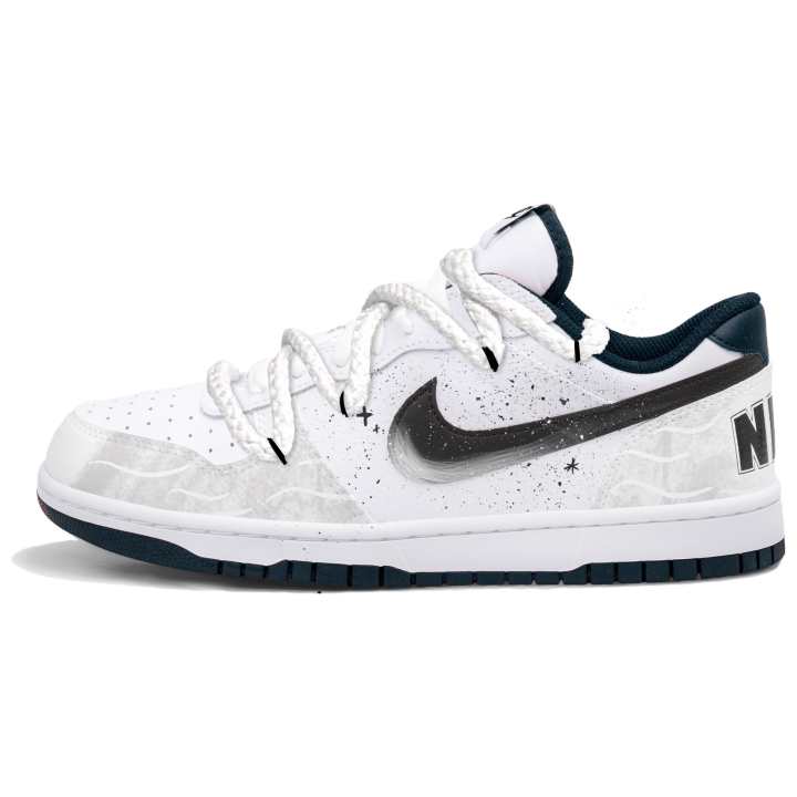 Nike Nike Big Low top Skateboard Shoes Unisex White Gray
