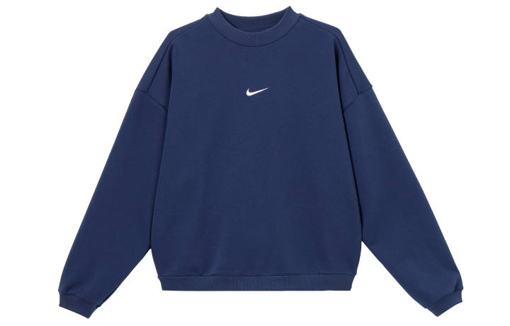 Nike Nike Sweatshirts Men's Marine Blue Crew Neck Moderate