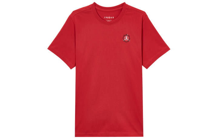 Jordan Jordan BRAND T Shirts Men's Red Crew Neck Moderate
