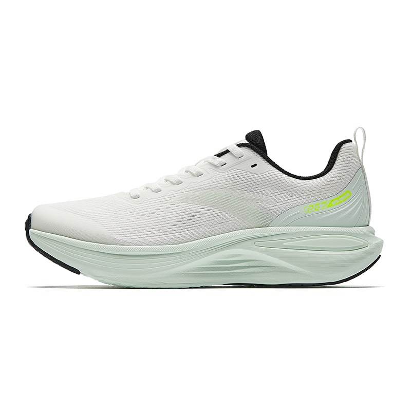 Anta Cushioning Abrasion Resistant Low top Casual Running Shoes Women's White Green