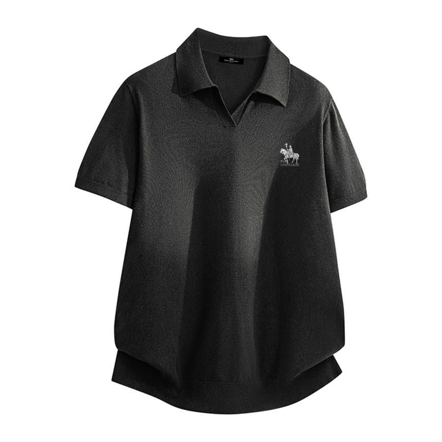 PAUL COSTELLOE T Shirts Unisex Lapel Moderate Other