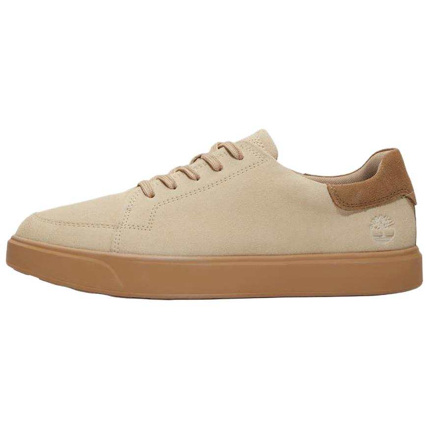 Timberland Emerson Street Skateboard Shoes Men's Low Top Light Beige