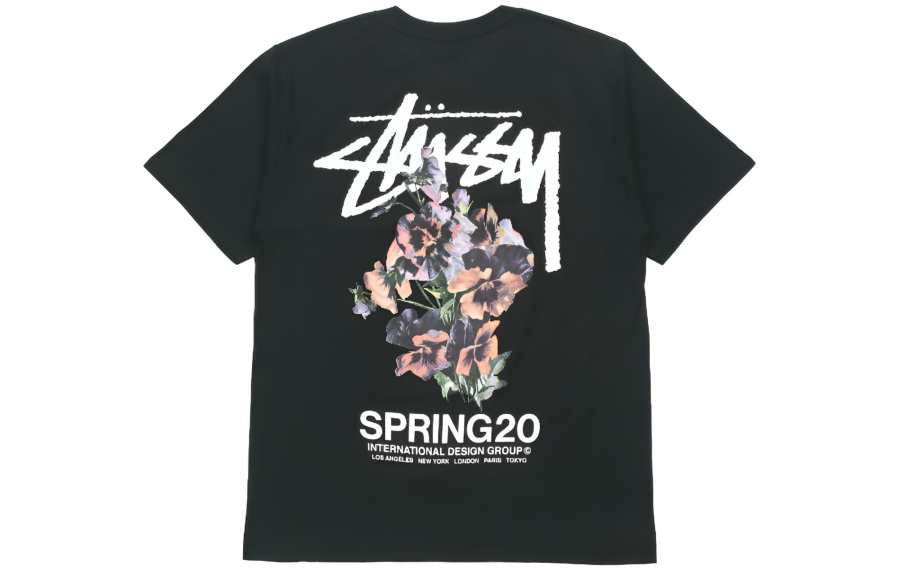 Stussy SS20 T Shirt Unisex Black