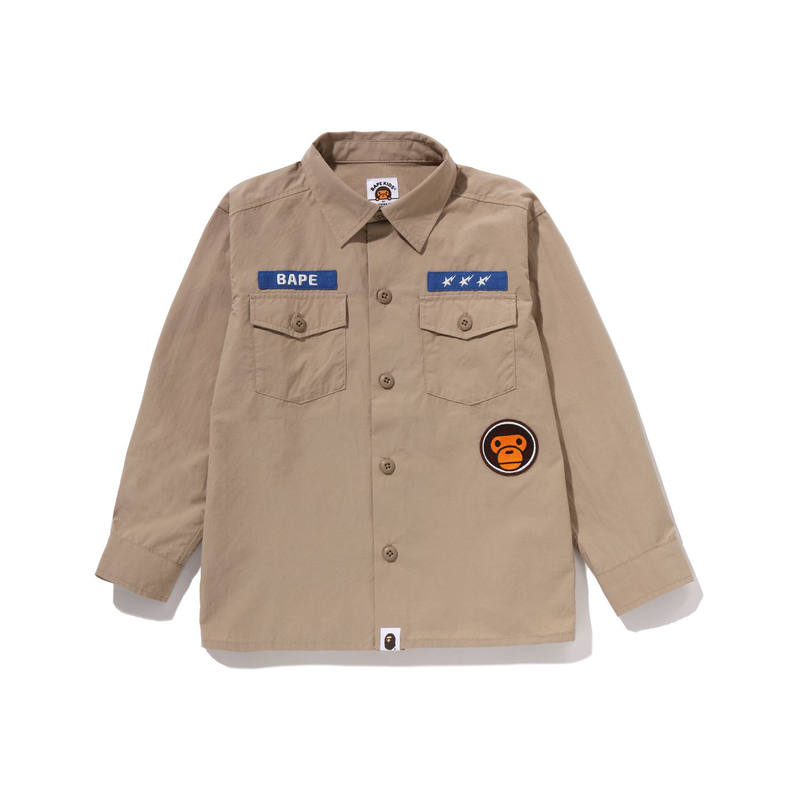 A BATHING APE Shirt SS26 Children Aged 3 7 Years Old