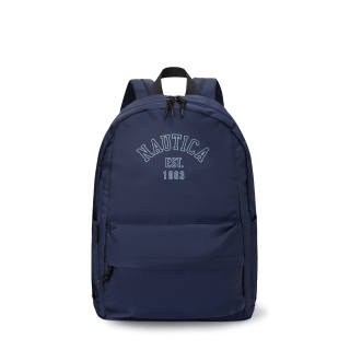 NAUTICA Nylon Backpack Regular Unisex Navy Blue