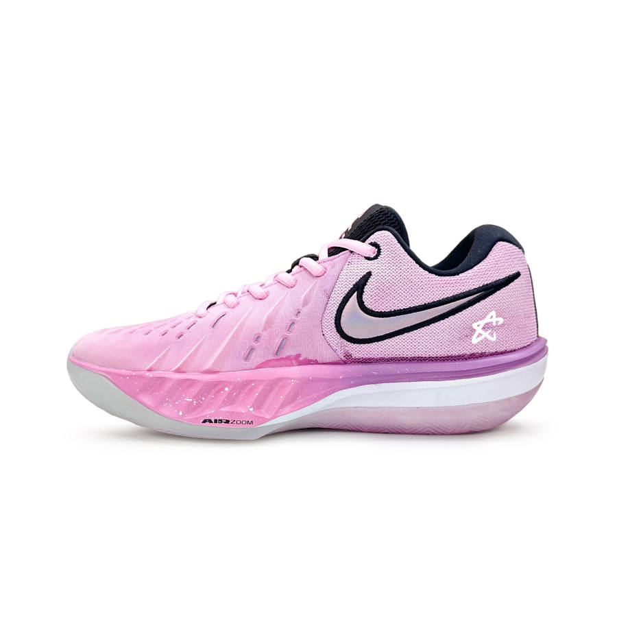 Nike Nike Air Zoom G.T. Cut Academy 2 Dreamy Cushioning Slip Resistant Low top Basketball Shoes Unisex Pink Purple