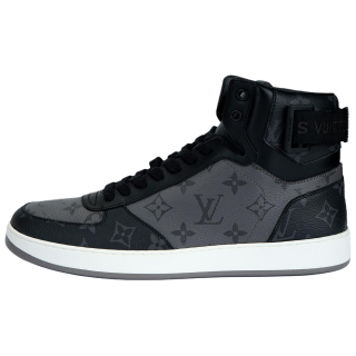 LOUIS VUITTON Rivoli Ankle Sneakers 'Grey Monogram'