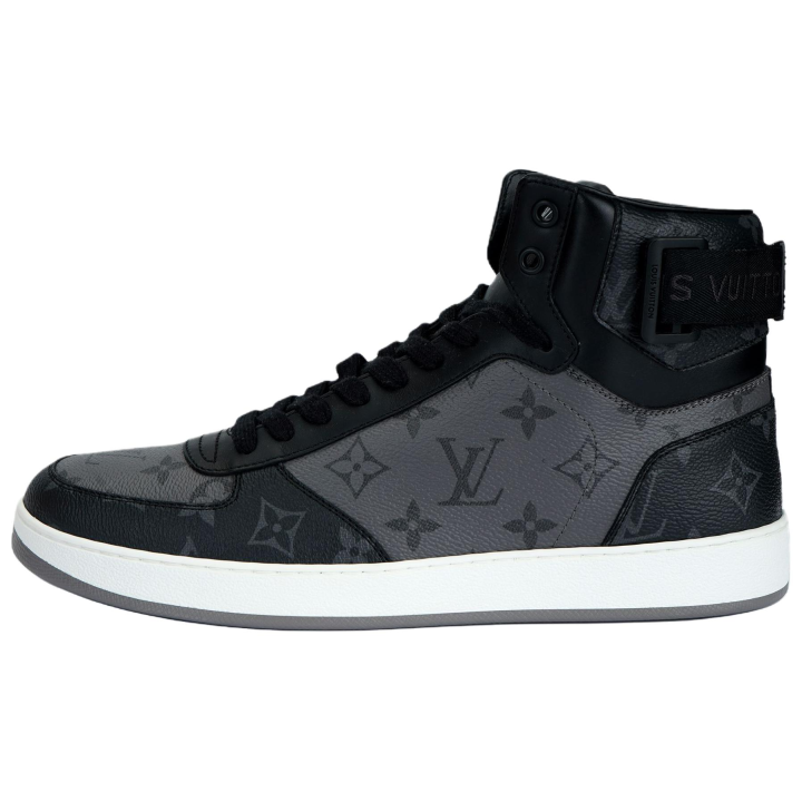 LOUIS VUITTON LOUIS VUITTON Rivoli Ankle Sneakers 'Grey Monogram'