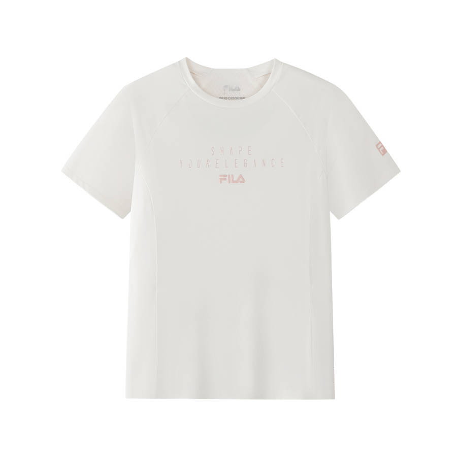 FILA KIDS PERFORMANCE FPH Short Sleeved Cloud White Kids'