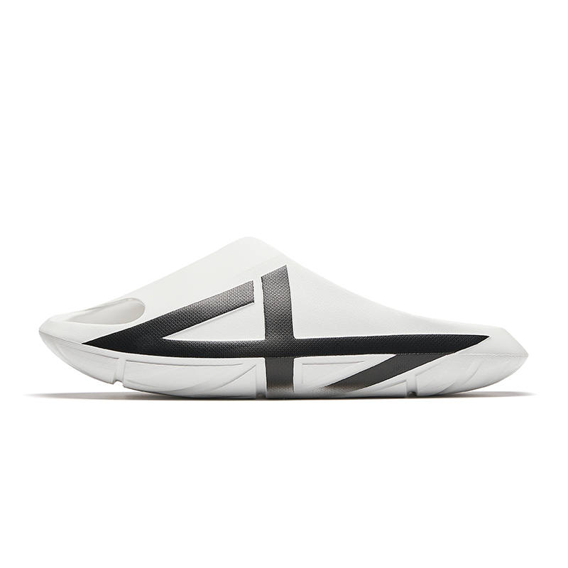 Anta STG EVA Abrasion Resistant Cushioning Slide Slippers Men's Papyrus White/Basic Black