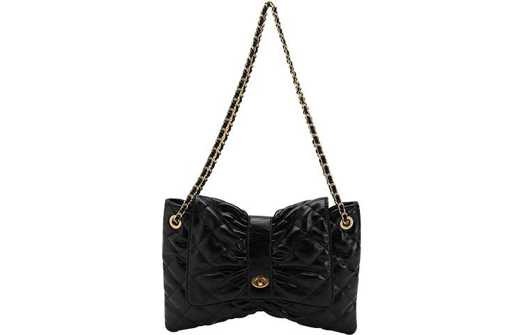 URBAN REVIVO Artificial Leather Crossbody Bags Women's Black