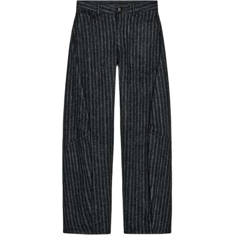 ZARA ZW Casual Pants Women's Zebra Print Gray Moderate Other