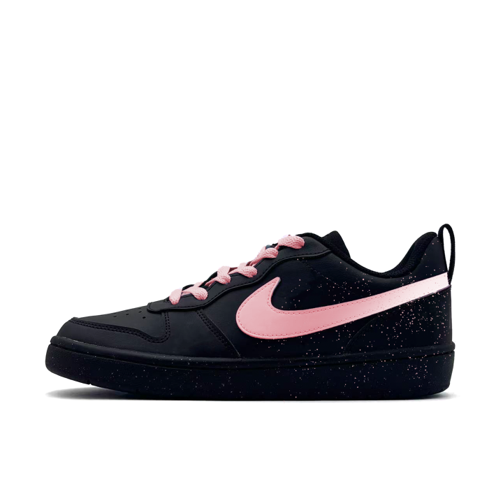 Nike Nike Court Borough Peach Pomelo, Minimalist Style Versatile, Individual Trendy, Campus Style, Gradient Cute Leather