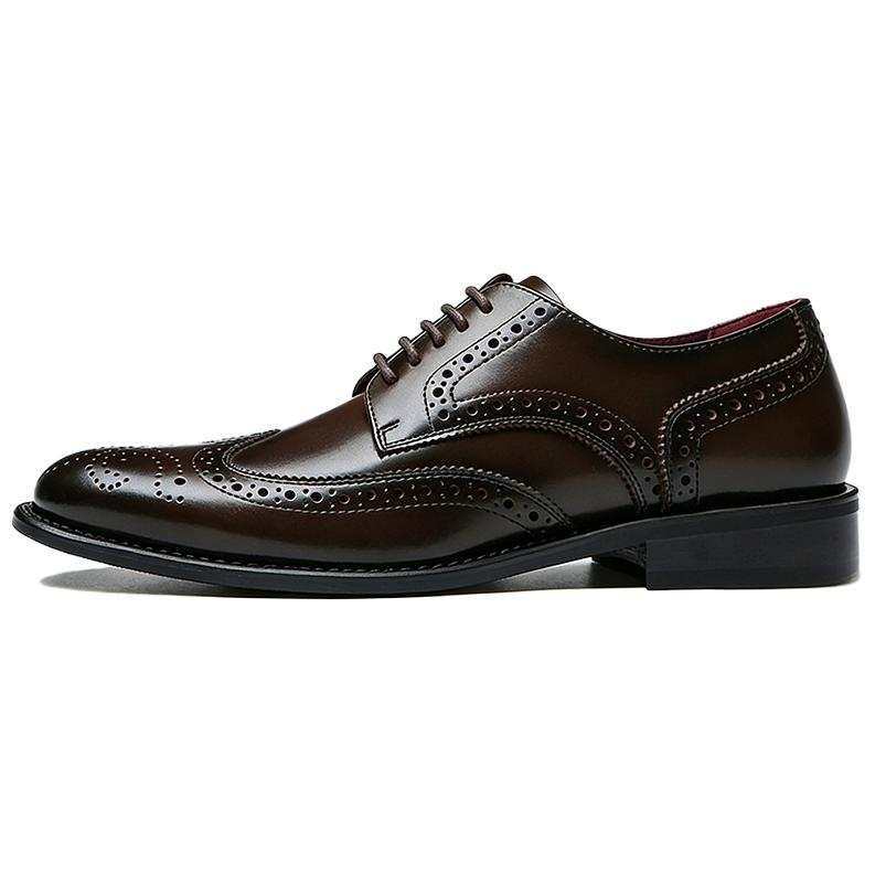 Hodo Cow Split Leather Dress Shoes Men's