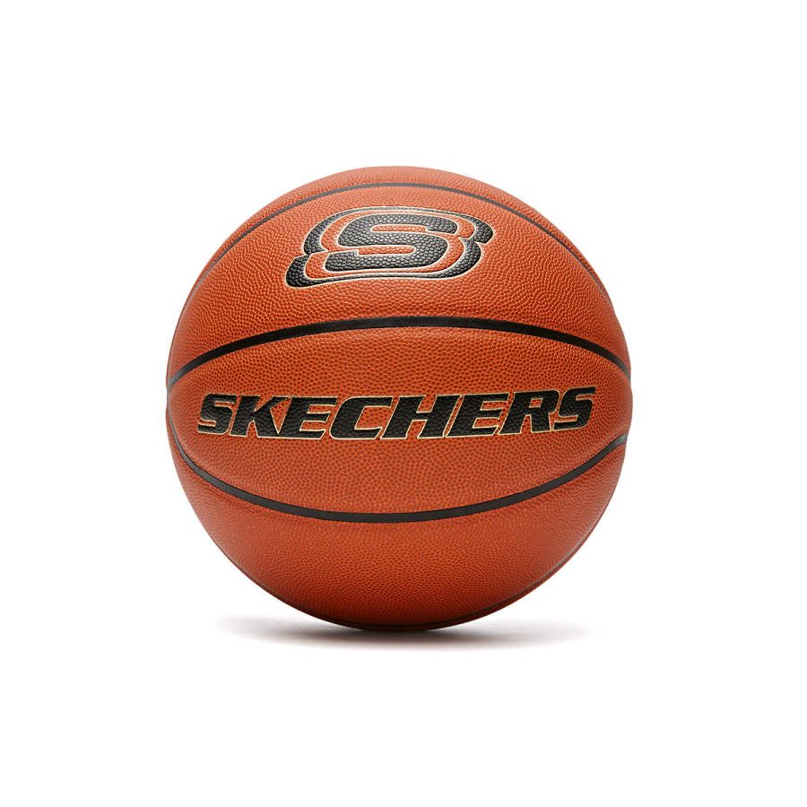 Skechers Microfiber Leather Basketball Orange Size 5 Ball Training Competition Grade School China Mainland Version