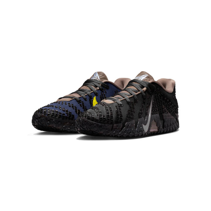 Nike Nike Ja Morant 3 German Black Blue Low top Basketball Shoes Men's Mismatched Color