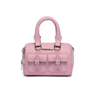 Dr.Martens Fashion Cow Leather Handbag Regular Women's Dry Rose