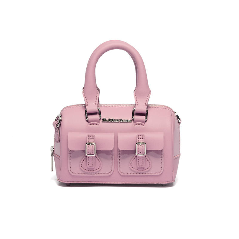 Dr.Martens Fashion Cow Leather Handbag Regular Women's Dry Rose